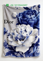 Dior Throw Blankets